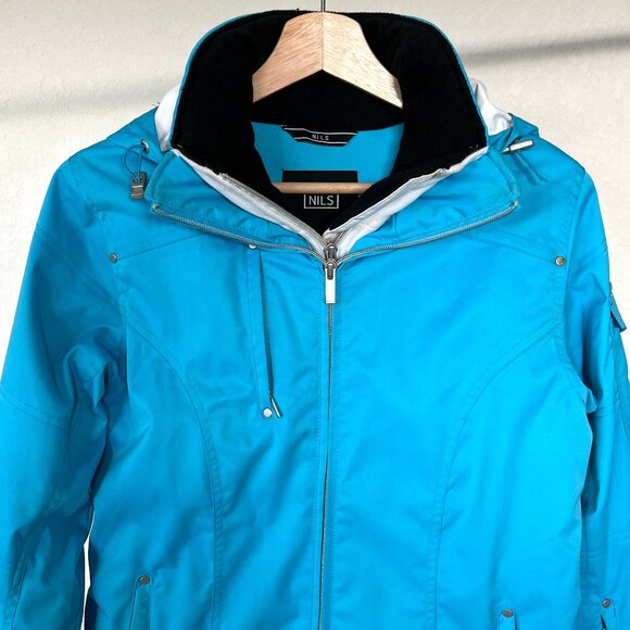 Nils Ski Jacket Dual Zip Vented Coat Size 4 - Picture 1 of 16